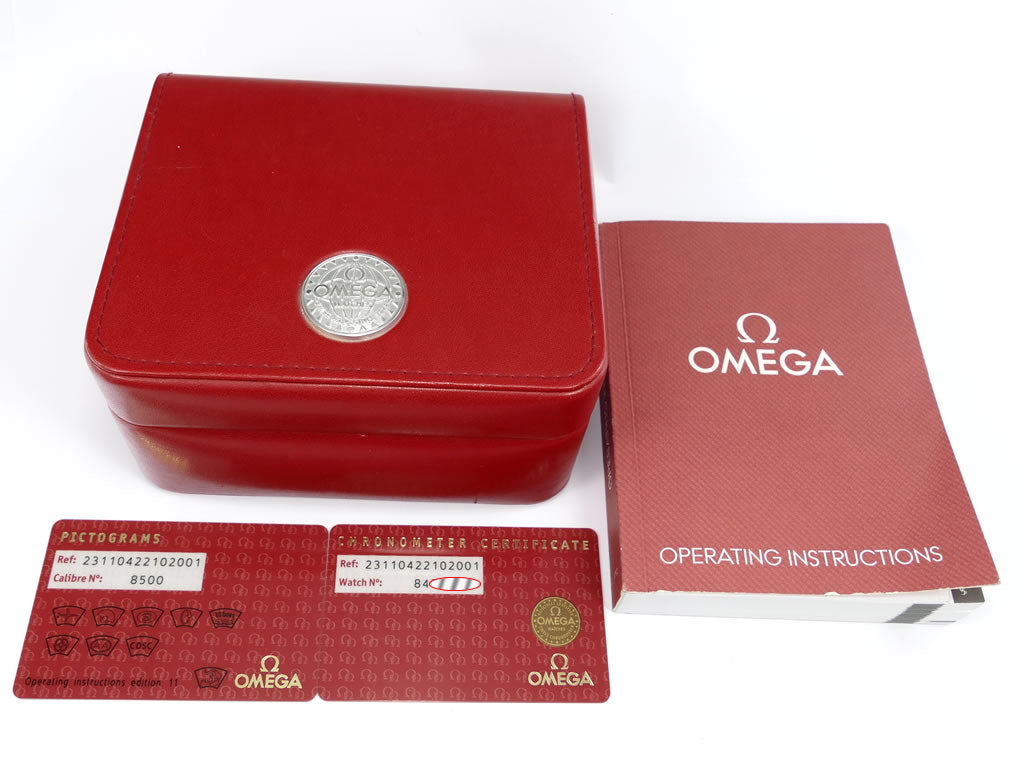 Omega Seamaster Aqua Terra 231.10.42.21.02.001 box and papers
