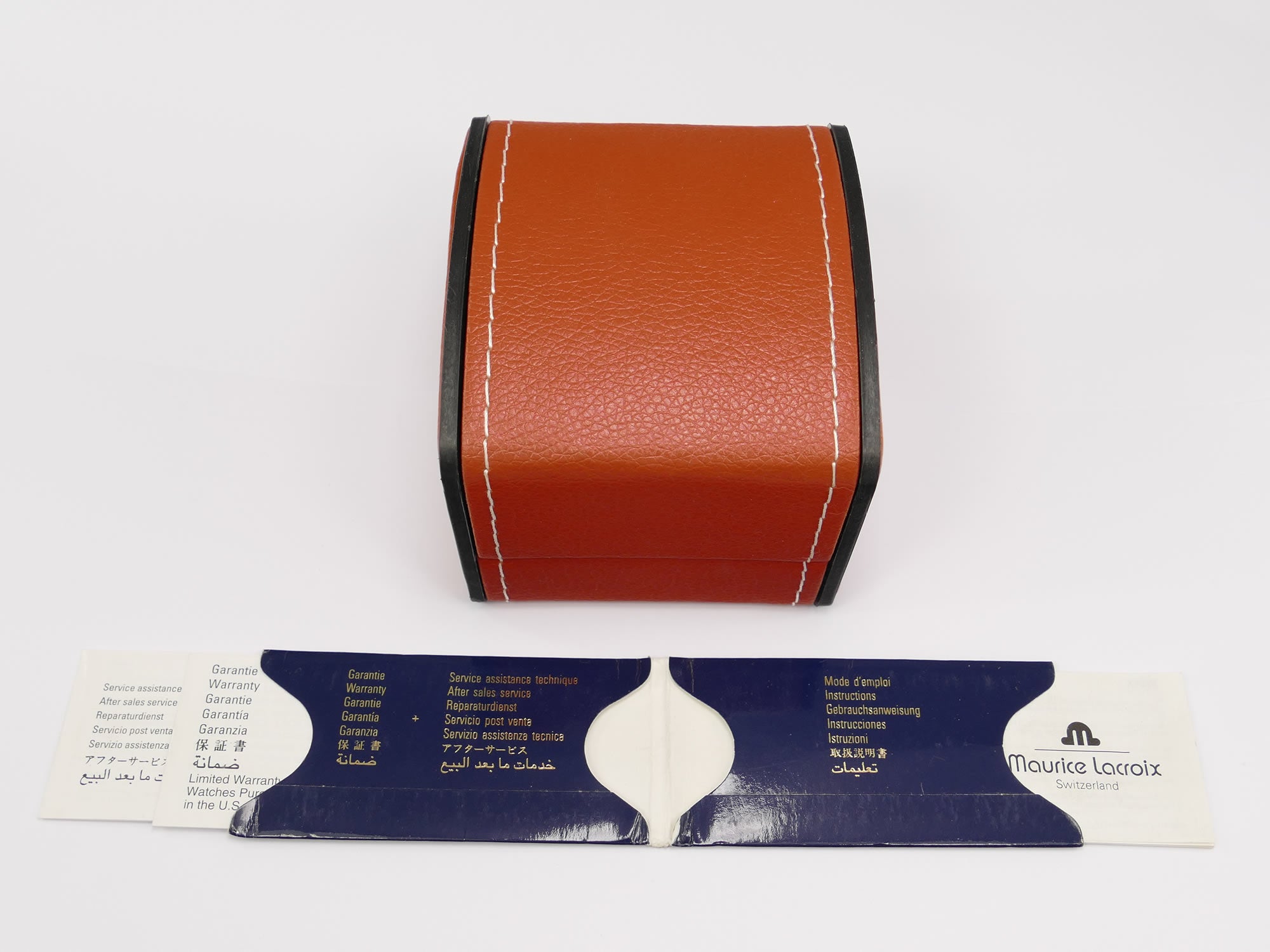 Maurice Lacroix Masterpiece Phase de Lune 02981 papers