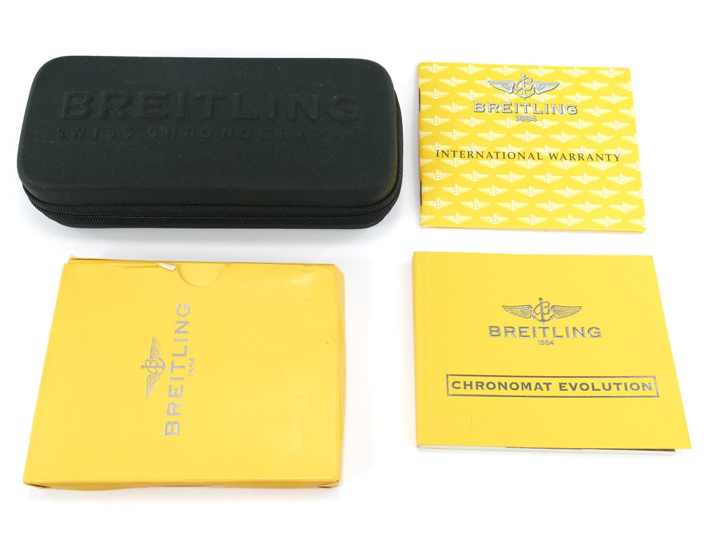 Breitling Chrono Cockpit A13358 box and papers