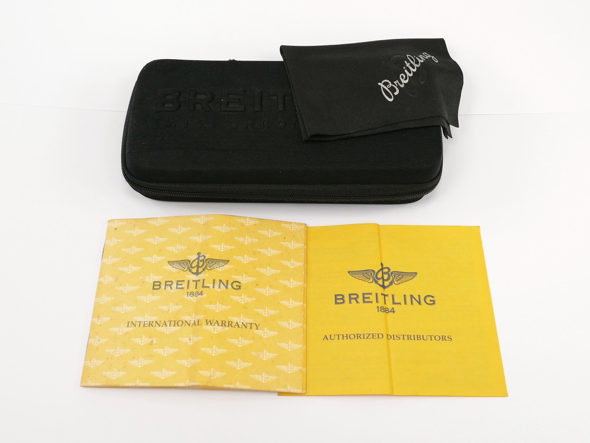 Breitling Aerospace F65062 travel box & guarantee booklet