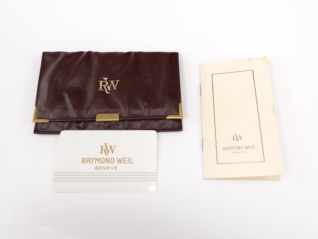 Raymond Weil Traditional 9136 wallet and booklet with card