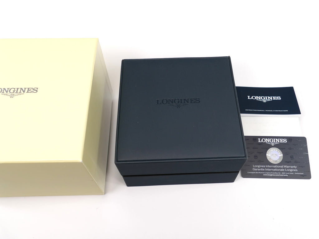 Longines Présence L4.821.2 box and papers