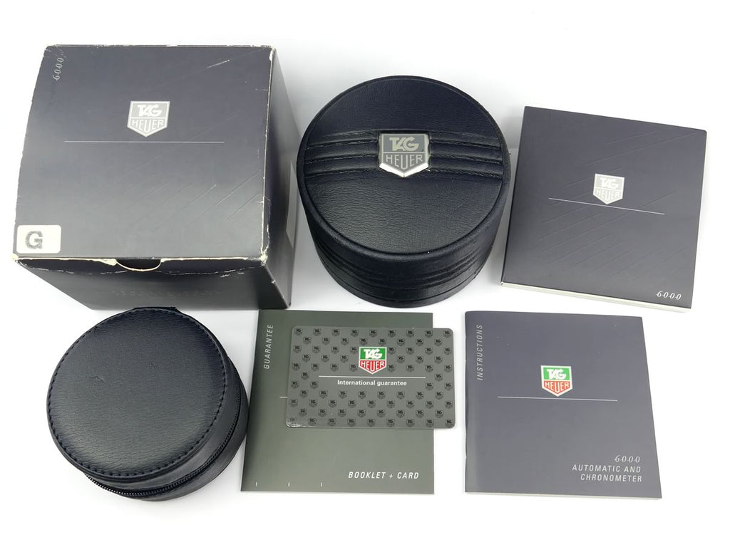 TAG Heuer 6000 box set and papers