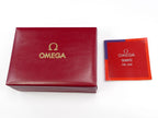 Omega Vintage Quartz Champagne Dial with original Box and Instruction booklet