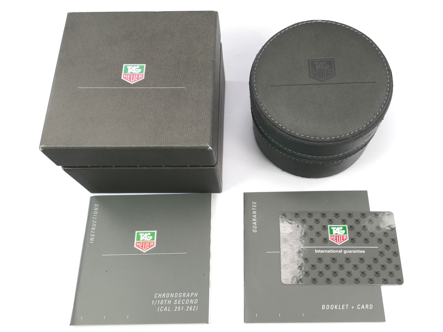 TAG Heuer Kirium Chronograph Black Dial CL1110-0 box and papers