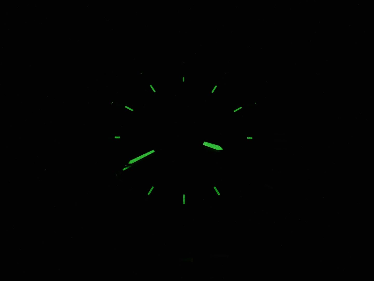 Tissot PRC 200 Chronograph Blue T461 night time luminosity