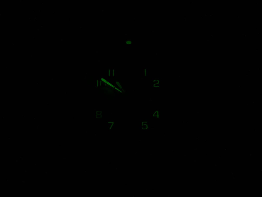 Breitling Colt Chrono Blue A13035 night time luminosity