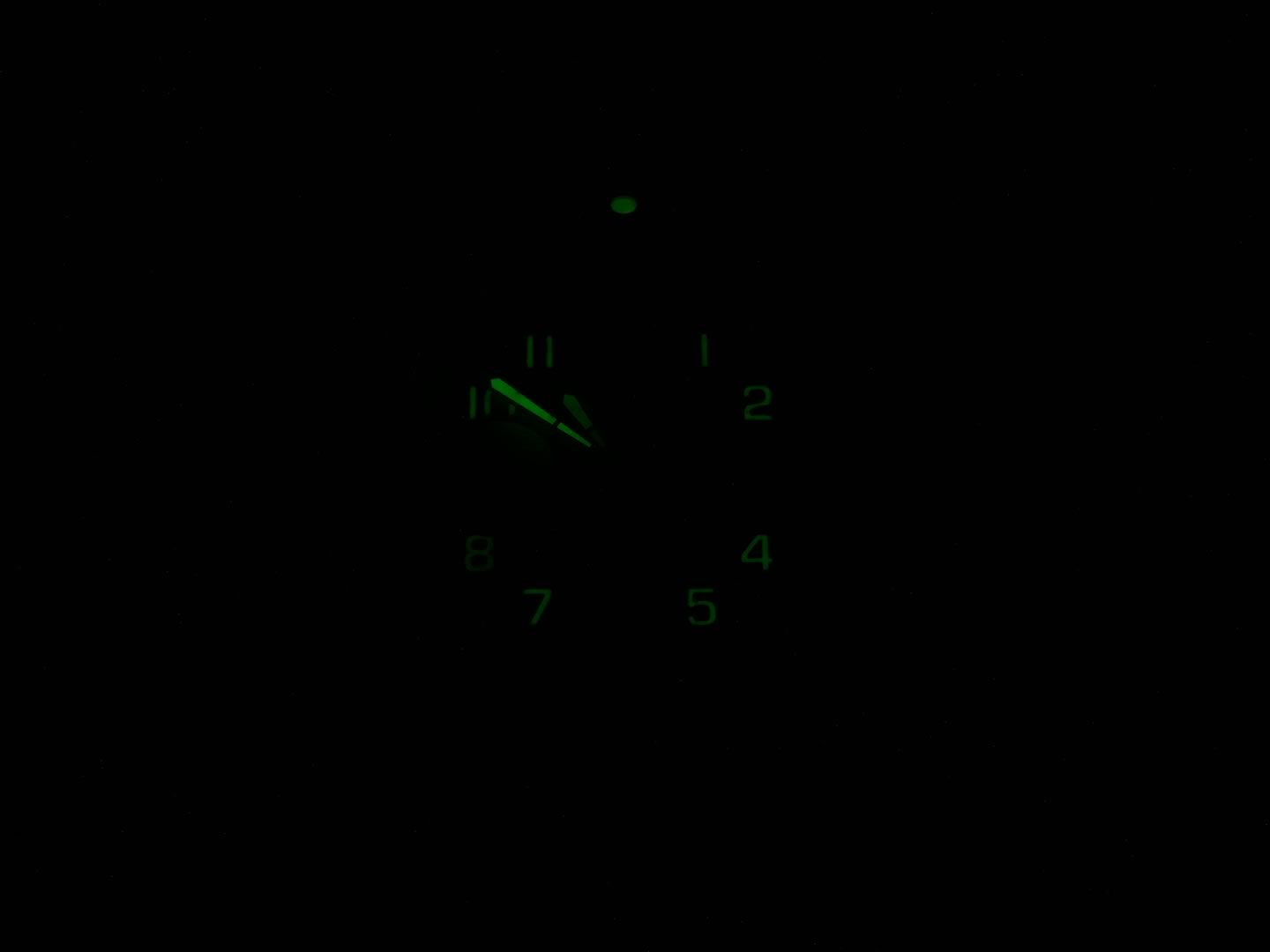 Breitling Colt Chrono Blue A13035 night time luminosity