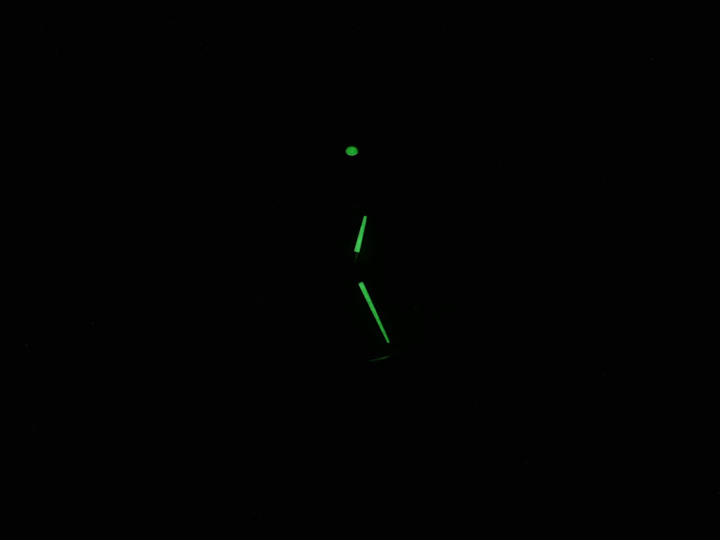 TAG Heuer Aquaracer WAF1312 night time luminosity