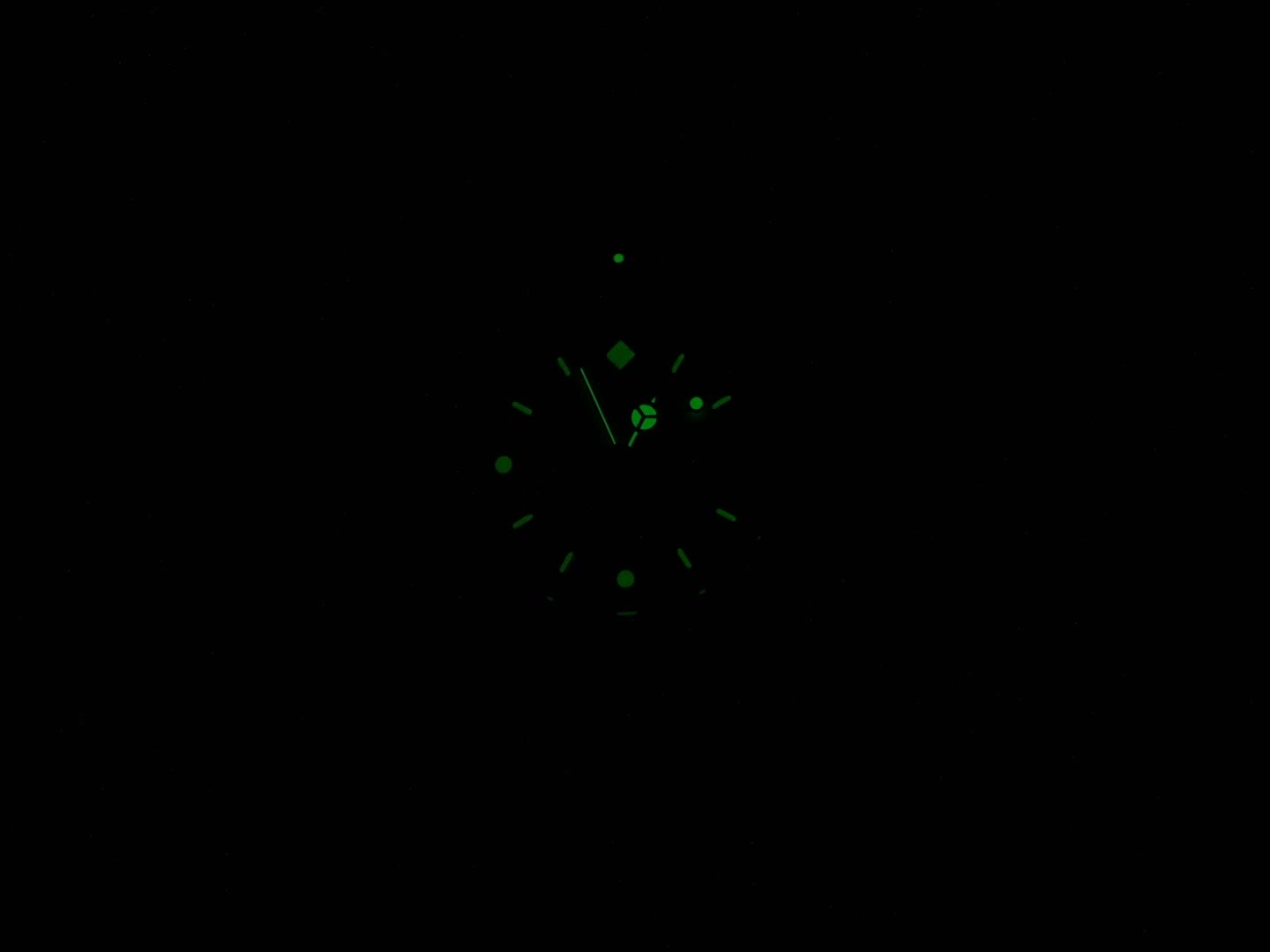 TAG Heuer 2000 962.213R night time luminosity