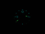 TAG Heuer Formula 1 CAH7010 night time luminosity blue and green