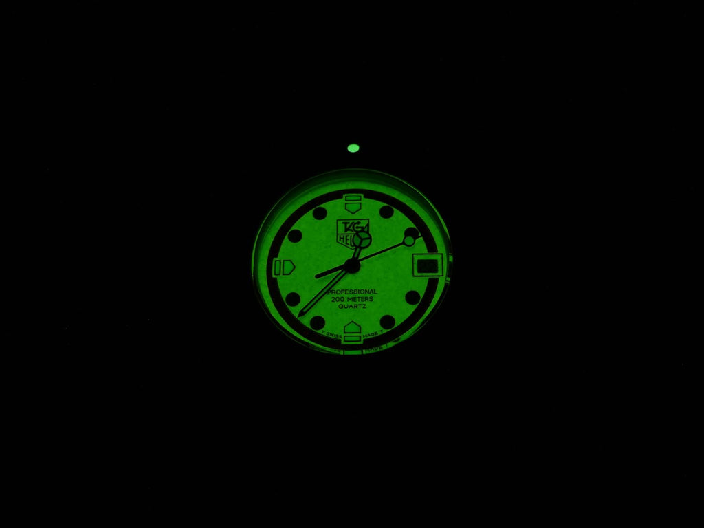 TAG Heuer Formula 1 371.513 night time luminosity