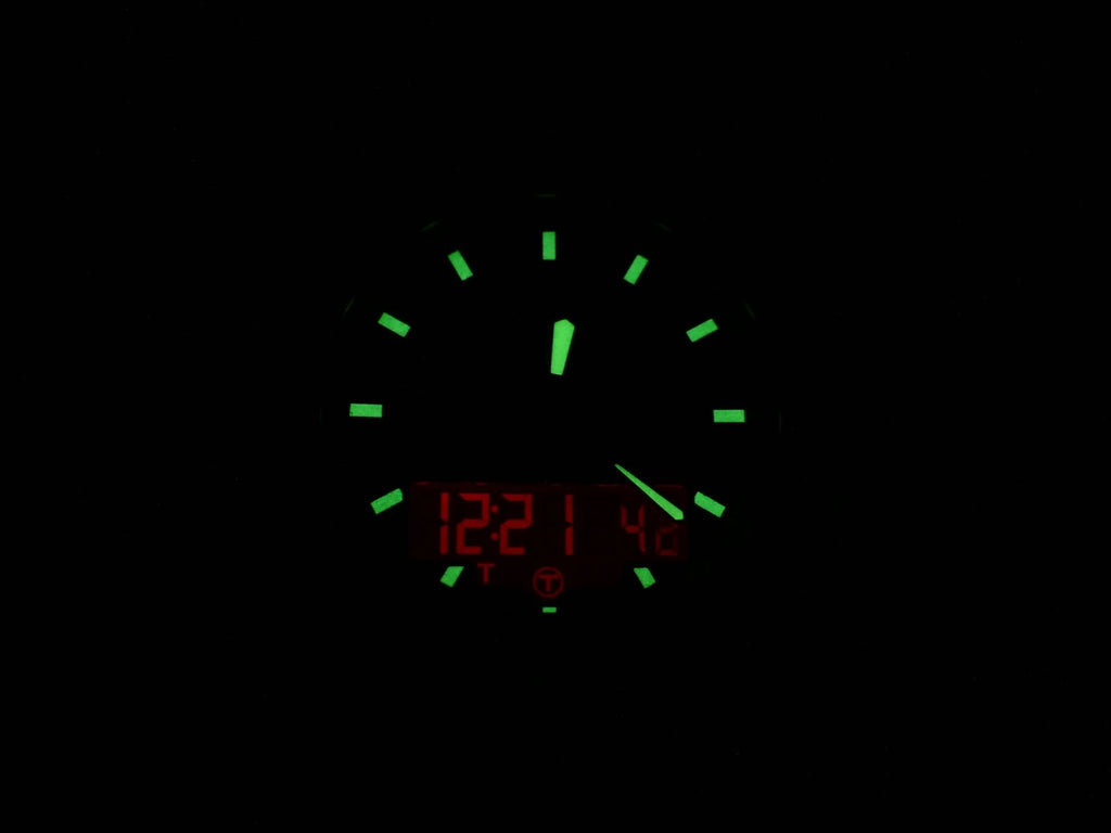 Tissot T-Touch Expert night time luminosity and backlight T047.420.47.207.01