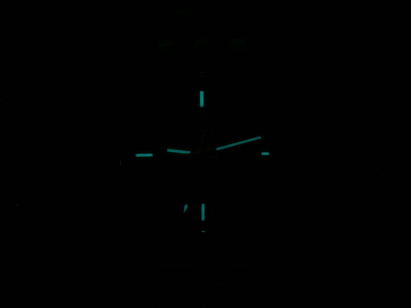Breitling Galactic 29 Sleek Black W72348 night time luminosity