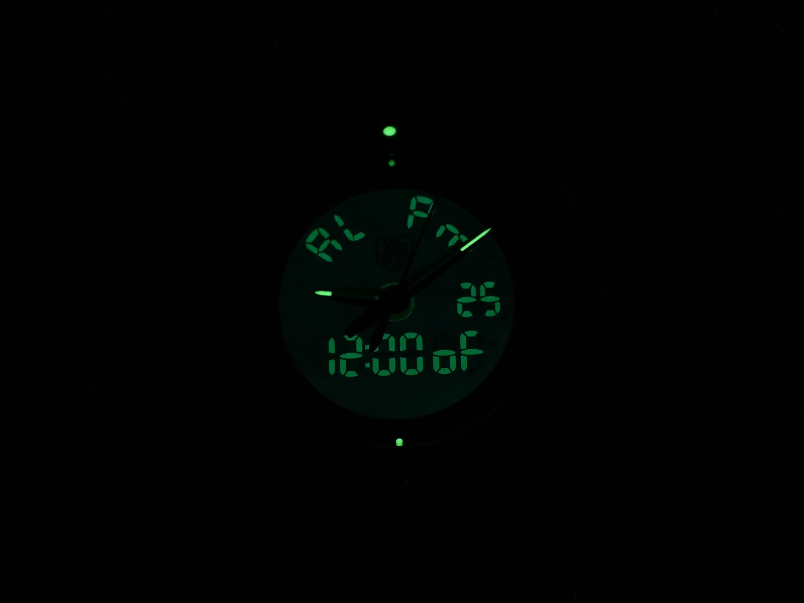 TAG Heuer Kirium F1 Digital backlight CL111A