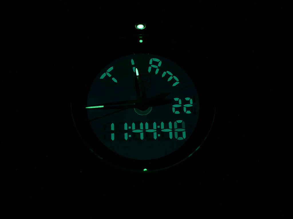 TAG Heuer Kirium F1 CL111A back light and second time zone