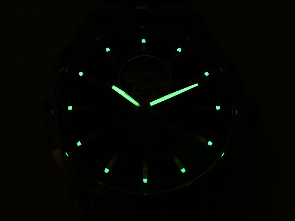 Raymond Weil Freelancer 27101 luminous hands and markers