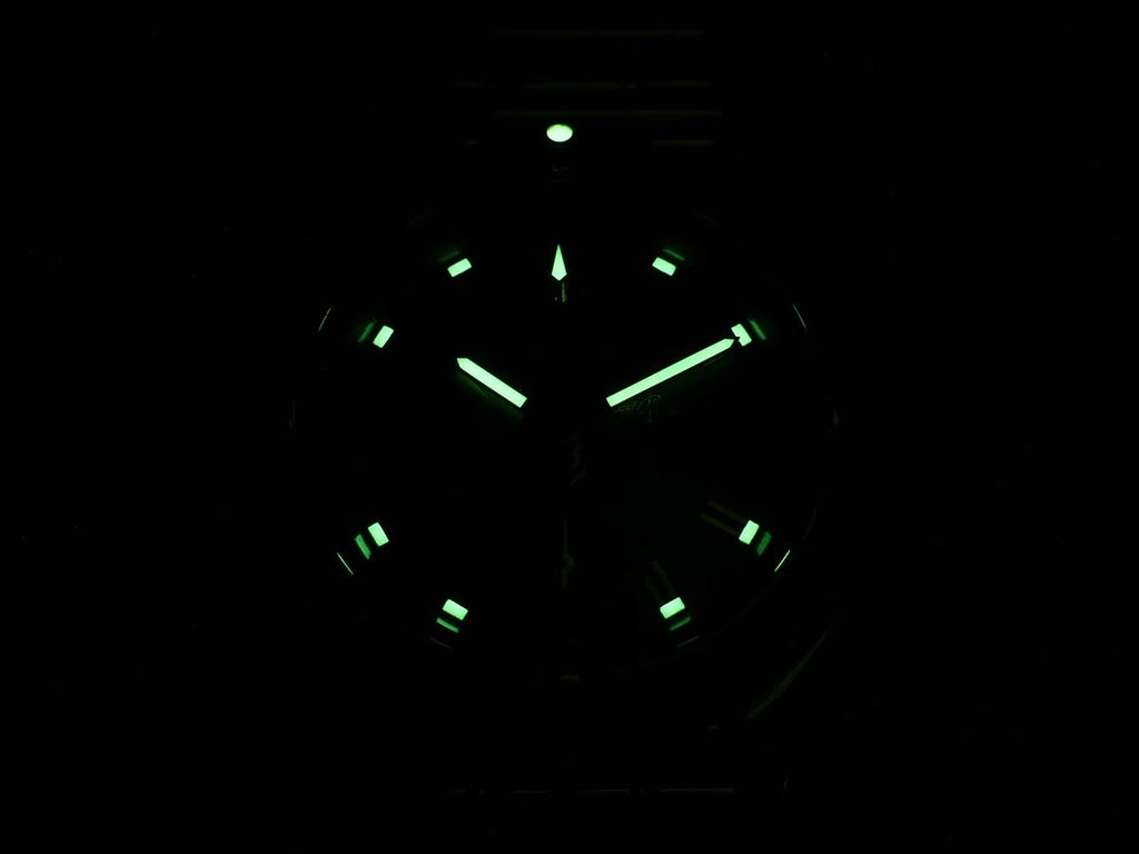 Breitling Chronomat B13352 night time luminosity