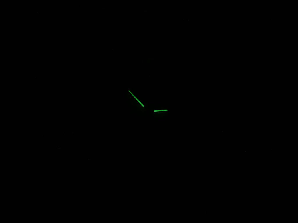 TAG Heuer Aquaracer WAF1313.BA0819 night time hand luminosity