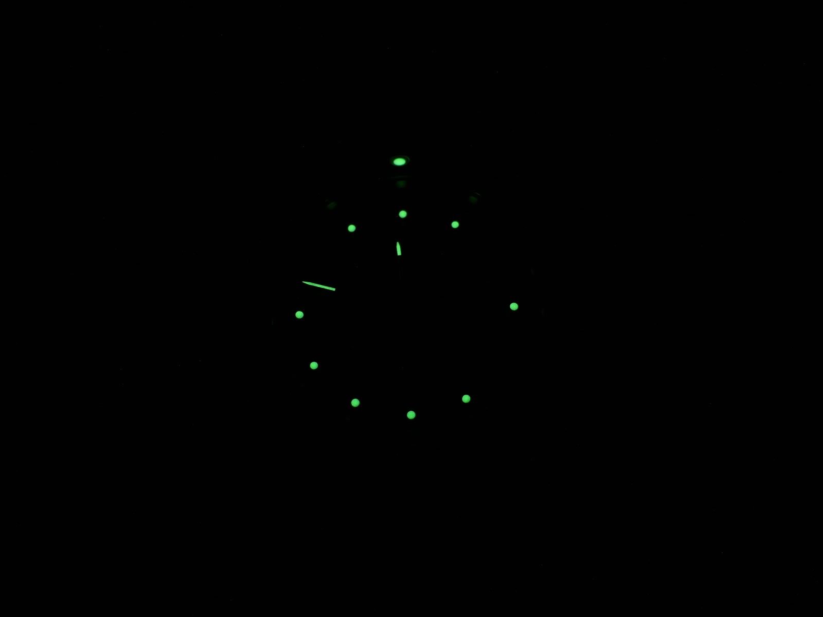 TAG Heuer Kirium Chronograph CL1110 night time luminosity