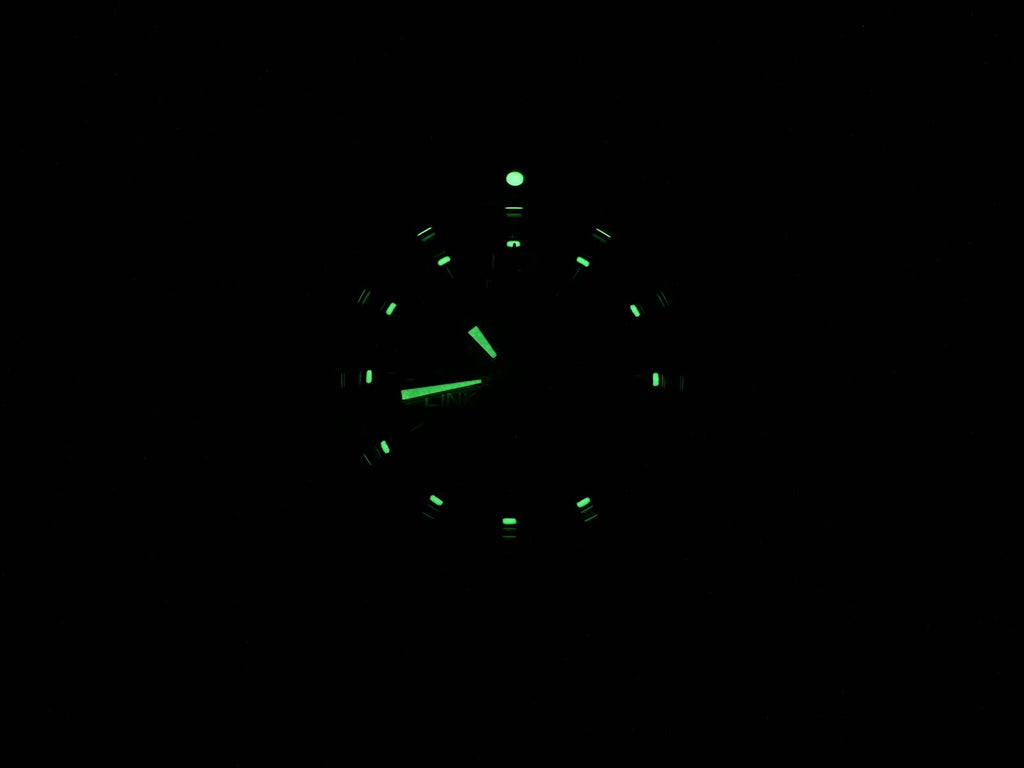 TAG Heuer Link Chronograph CT1110.BA0550 night time luminosity