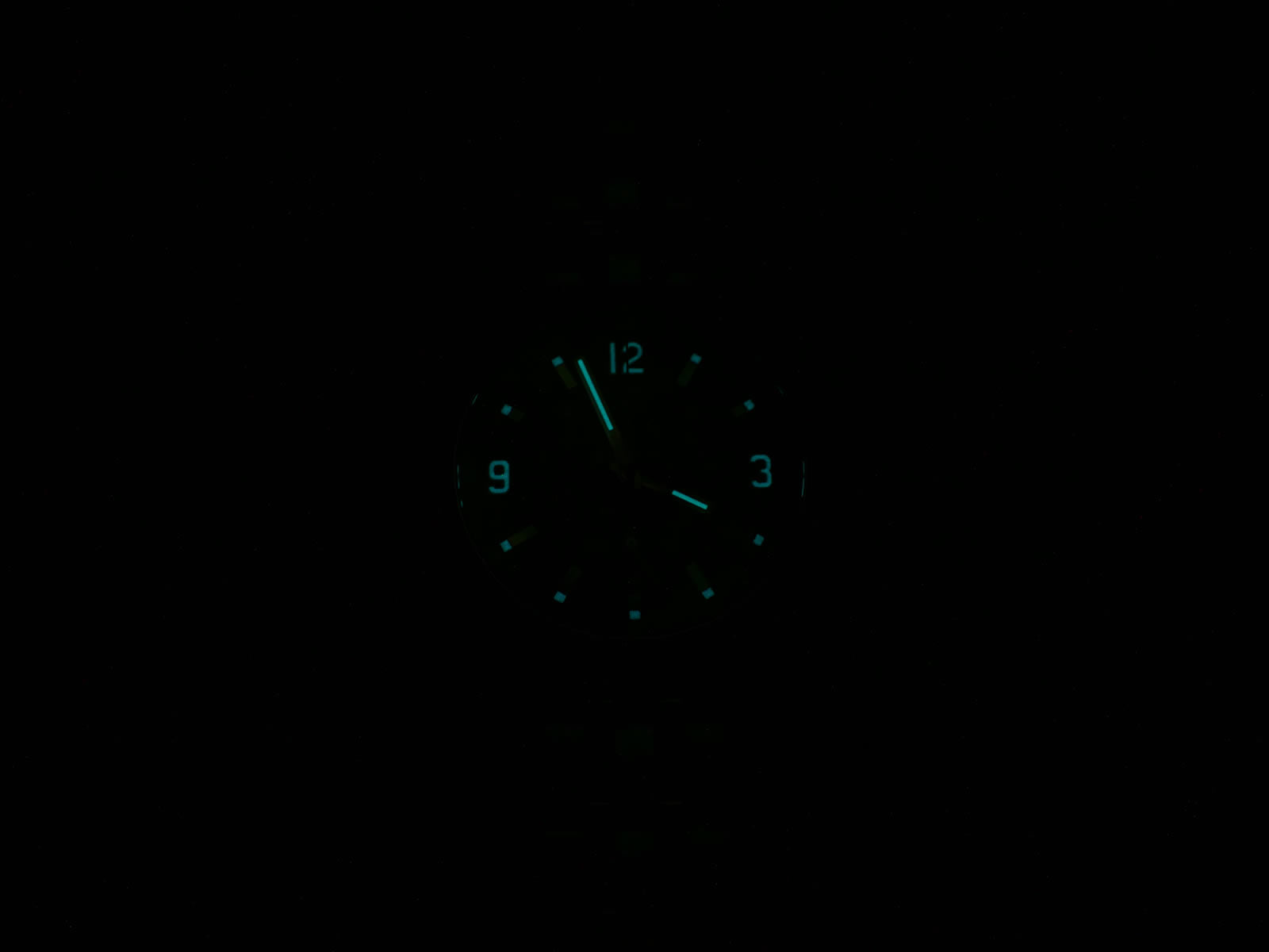 Tissot T-Sport PRC200 night time luminosity