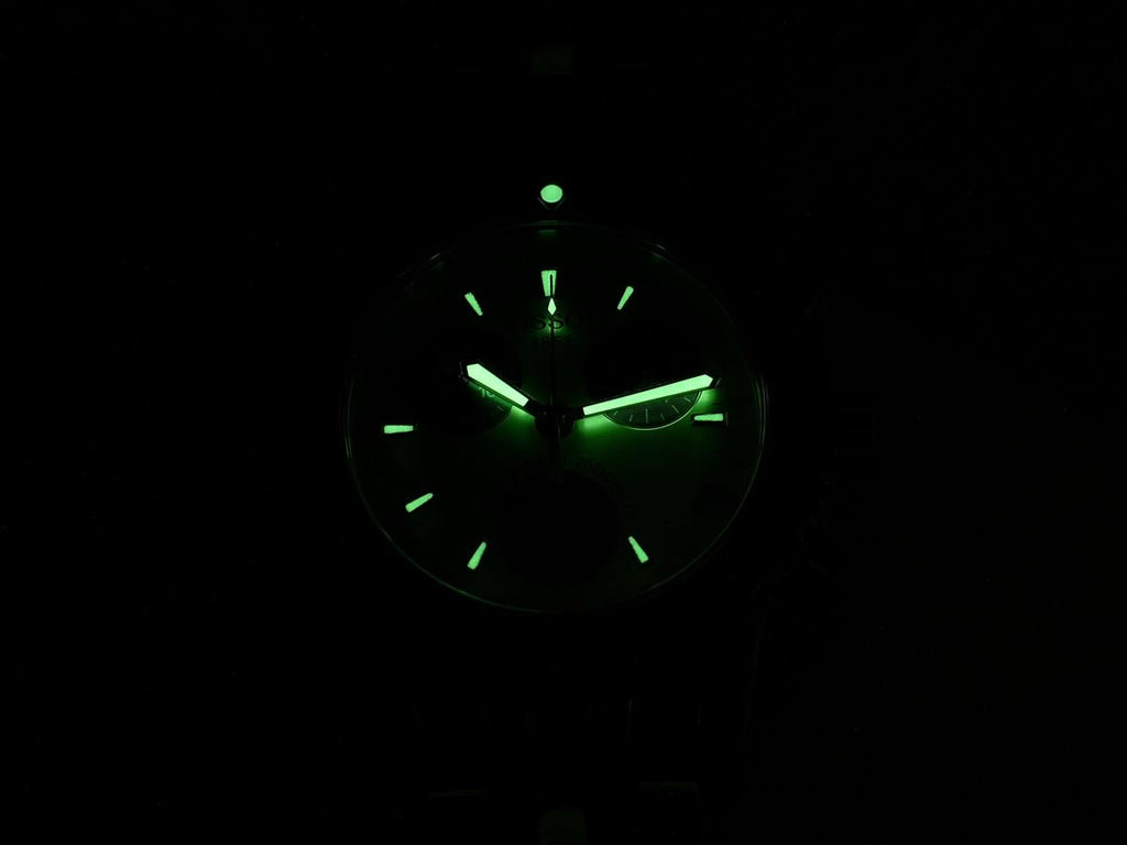 Tissot T-Sport PRS200 Chronograph night time luminosity