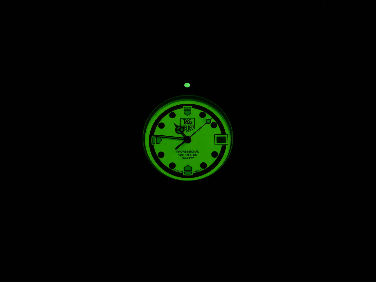 TAG Heuer Formula 1 Night Time Luminous Dial WA1211