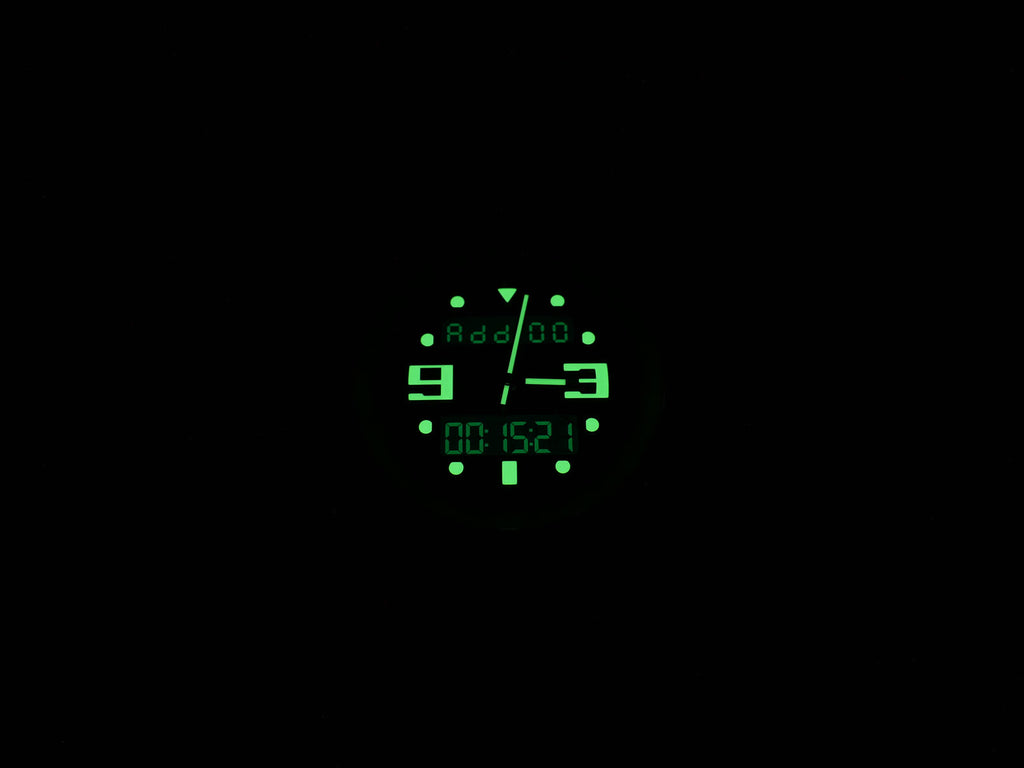Breitling Chronospace A78365 night time luminosity and backlight