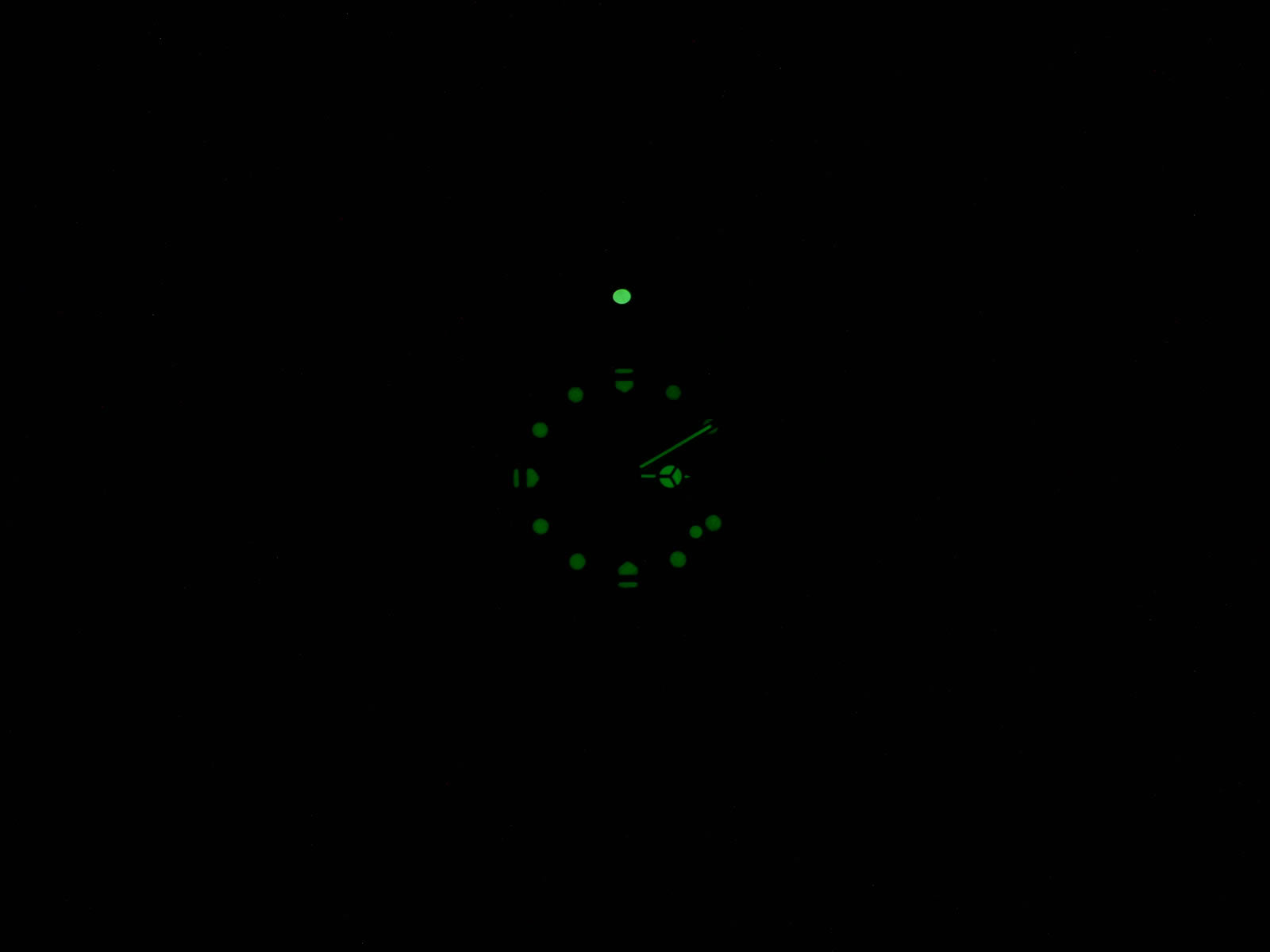 TAG Heuer Formula 1 374.513 night time luminosity