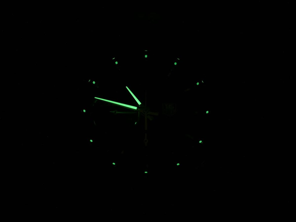 TAG Heuer Link Chronograph Calibre 16 CAT2010.BA0952 night time luminosity