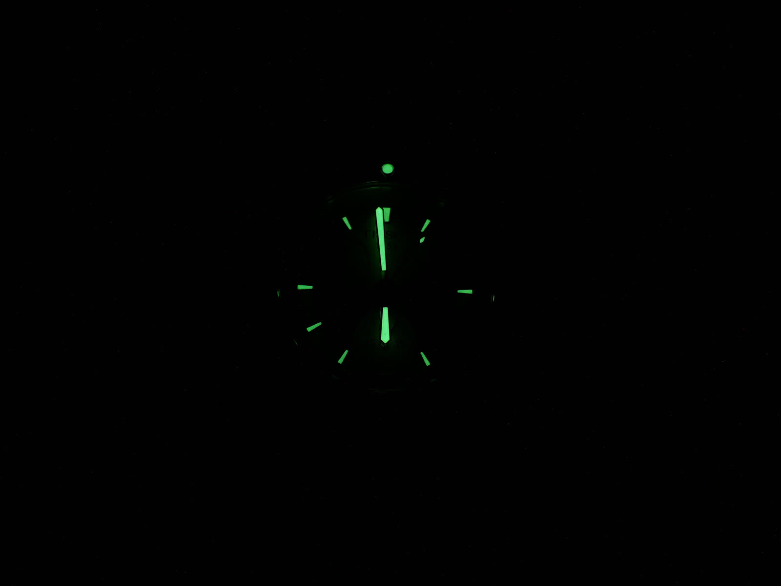 Tissot T-Sport PRS200 night time luminosity