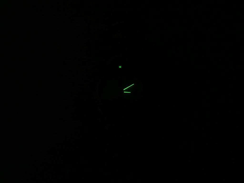 TAG Heuer Link WJ1319-0 night time luminosity to hands