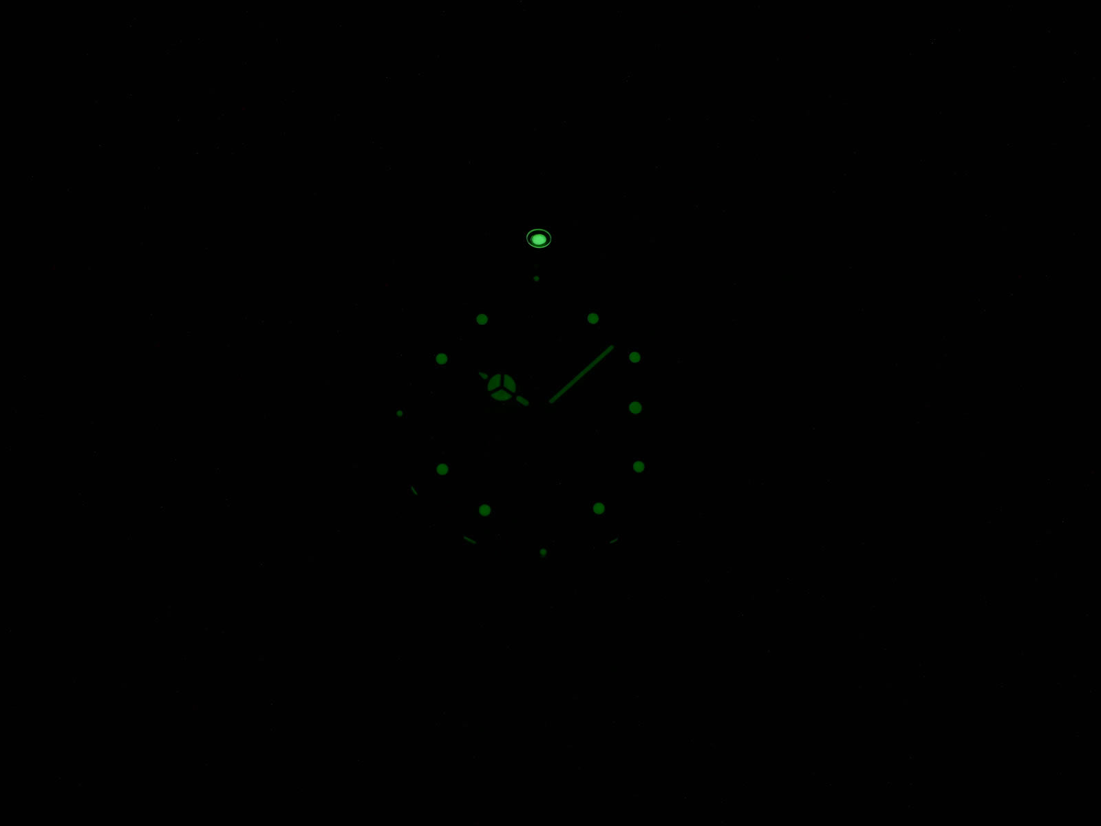 TAG Heuer Kirium WL1112 night time luminosity