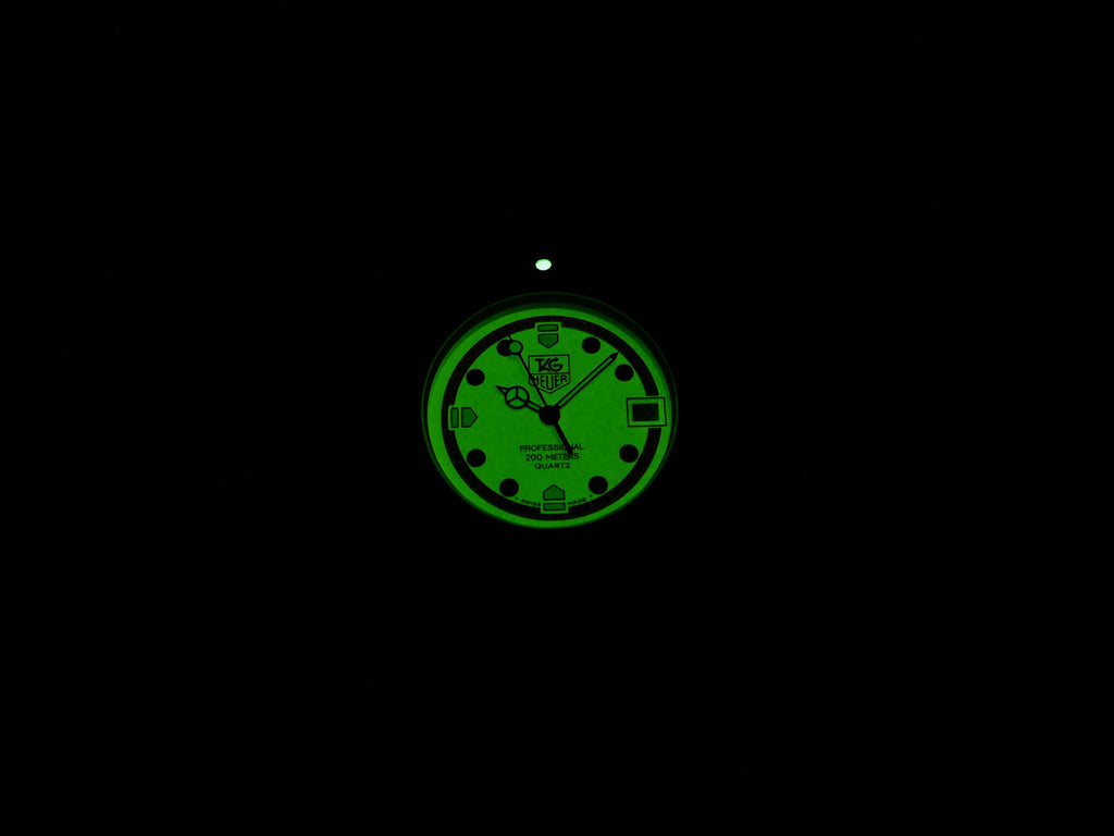 TAG Heuer Formula 1 Luminous Night Time Dial 371.513