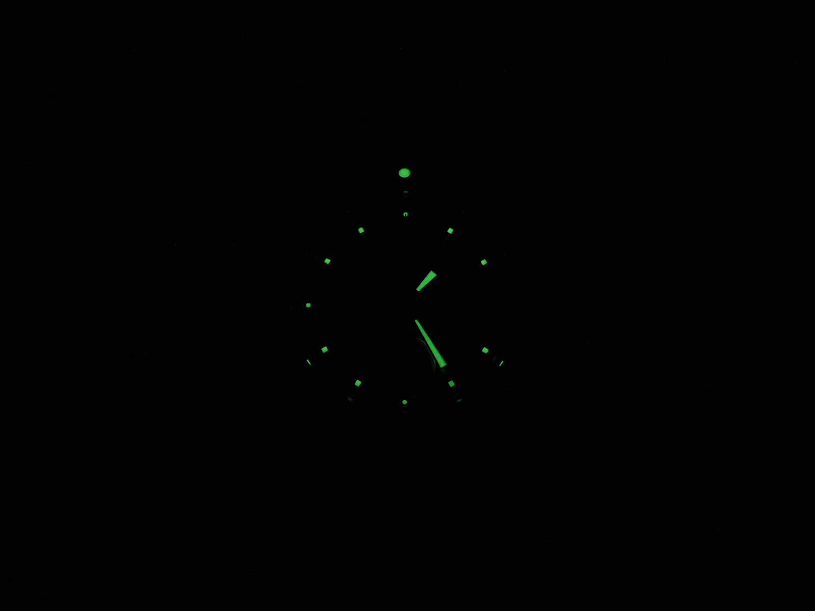 TAG Heuer Link Chronograph CT5110 night time luminosity