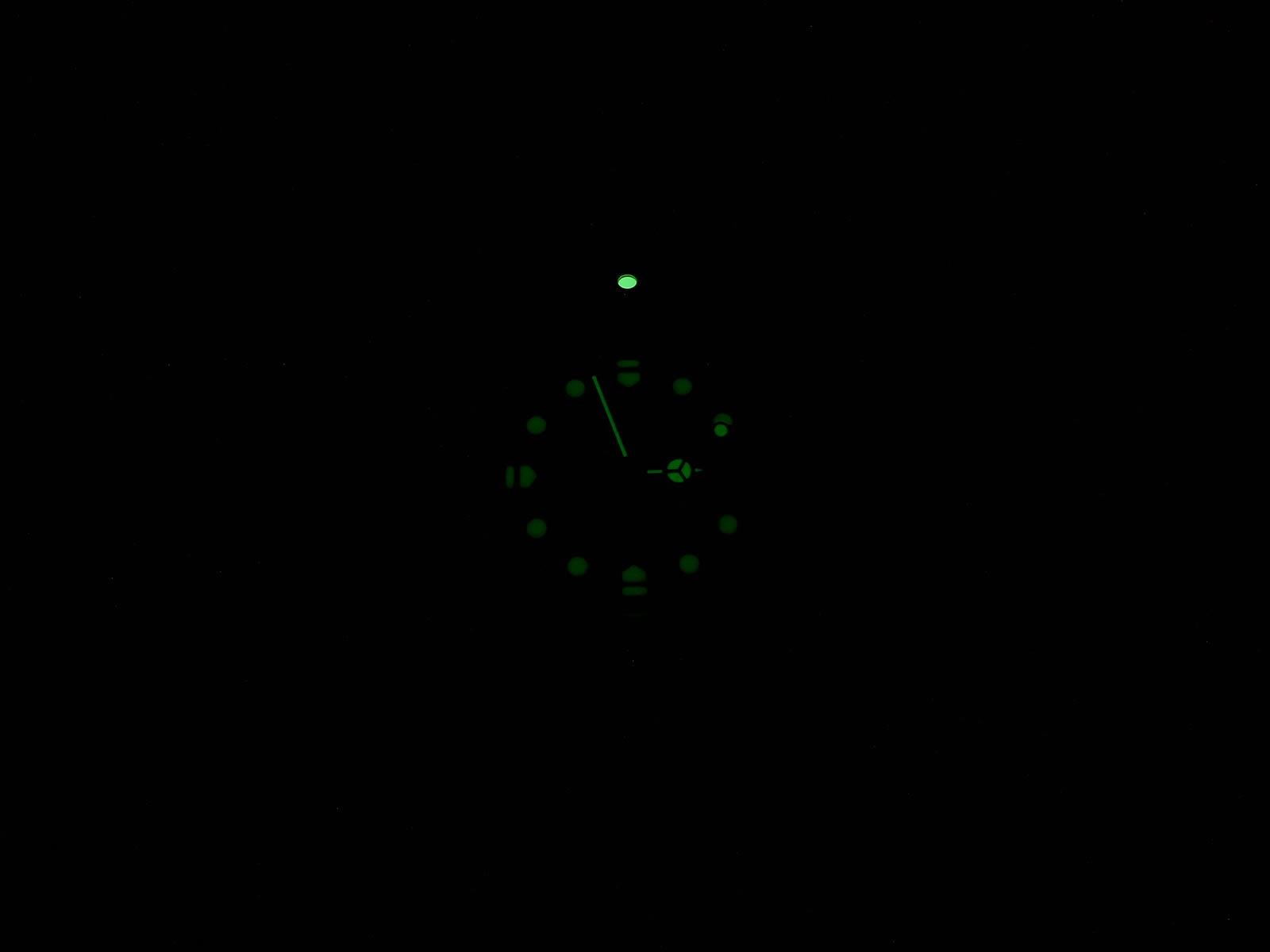TAG Heuer Formula 1 WA1214 night time luminosity