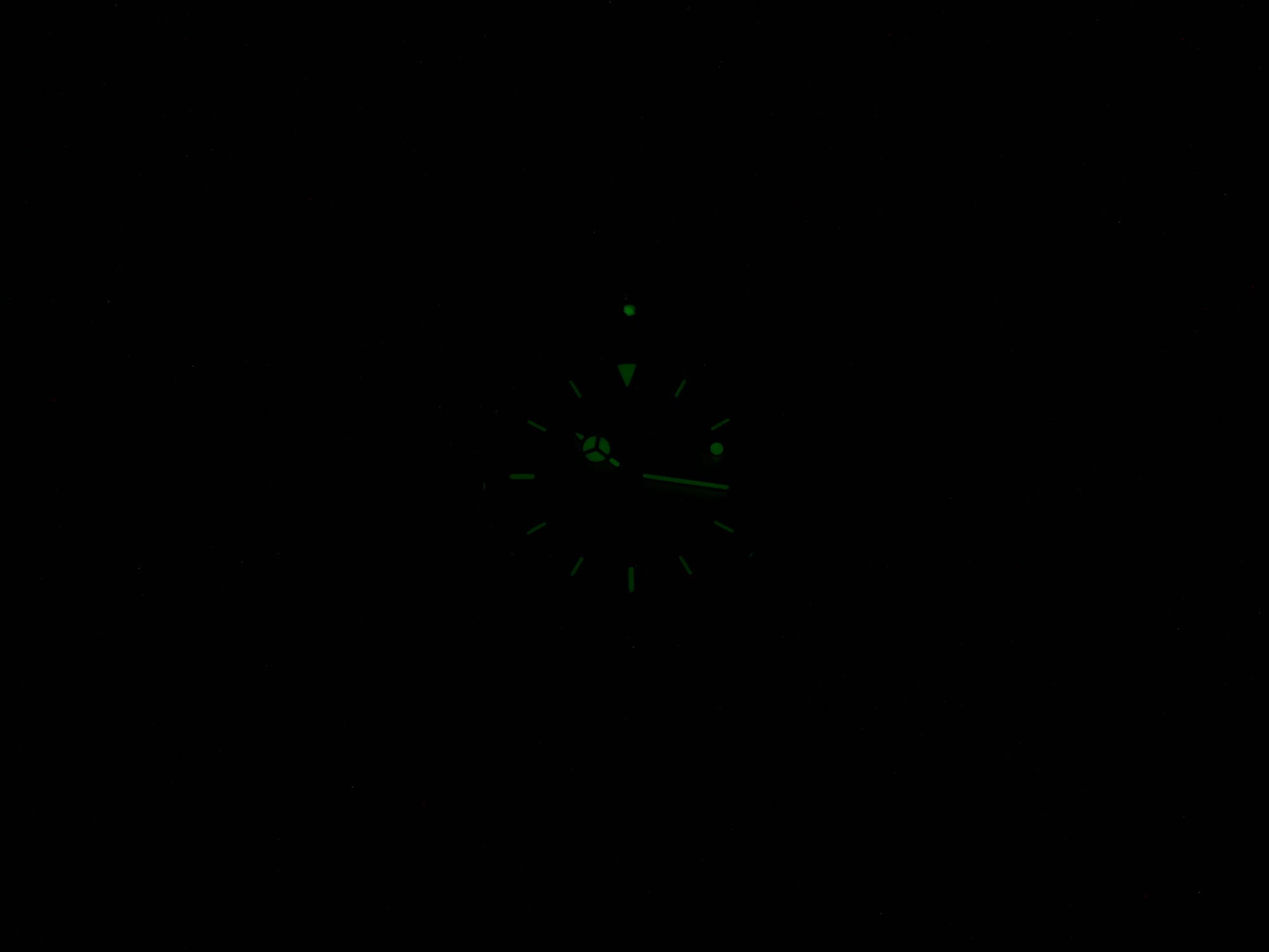 TAG Heuer SEL WI1210 night time luminosity
