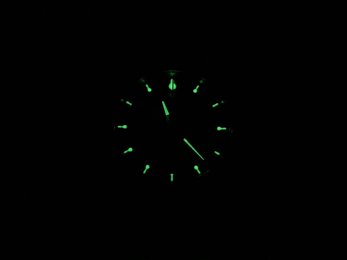 Rado Diastar Chronograph Black 541.0638.3 night time luminosity