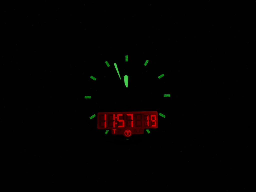 Tissot T-Touch Expert T013420A night time luminosity and backlight