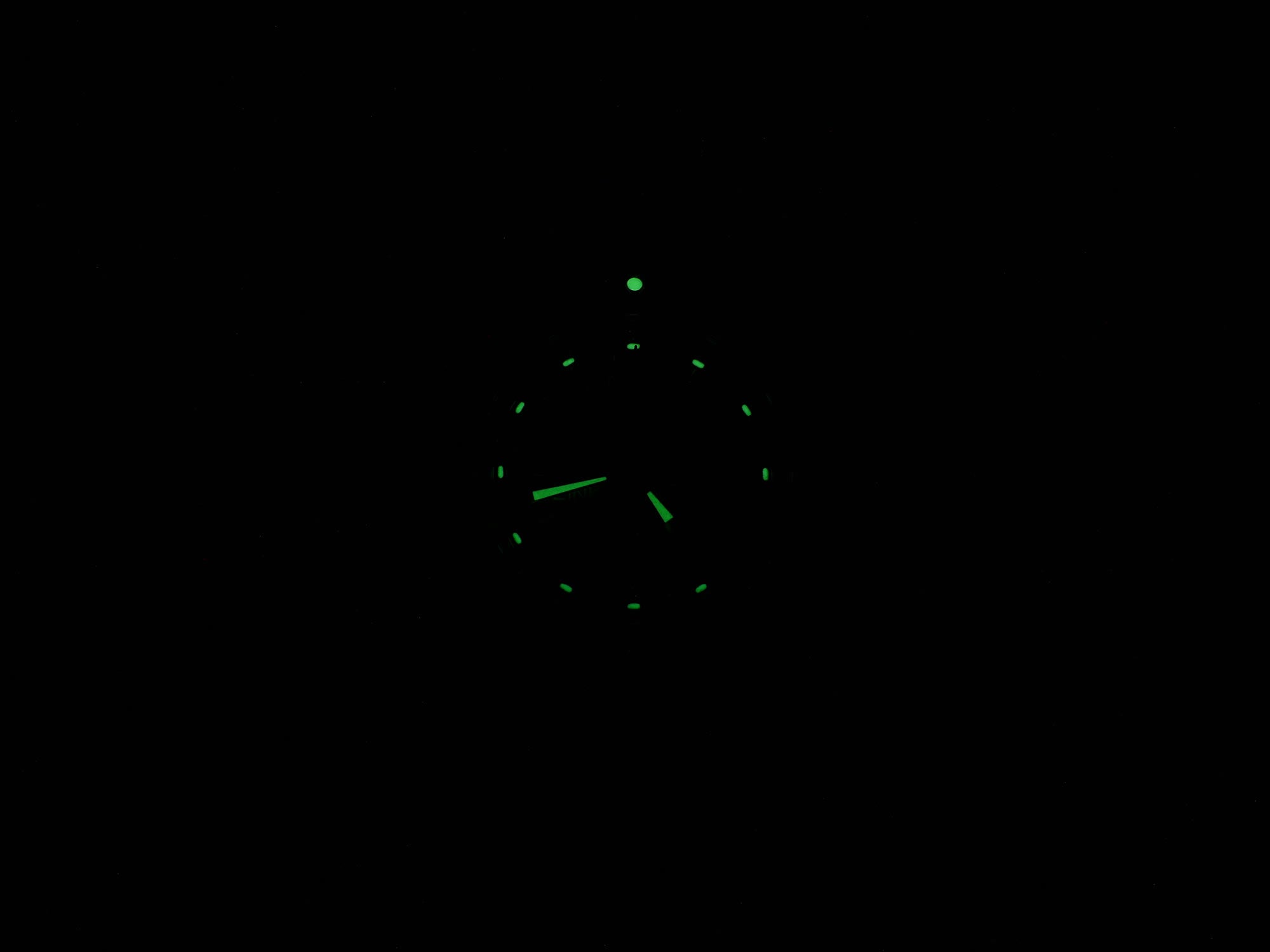 TAG Heuer Link Chronograph CT1111-0 night time luminosity