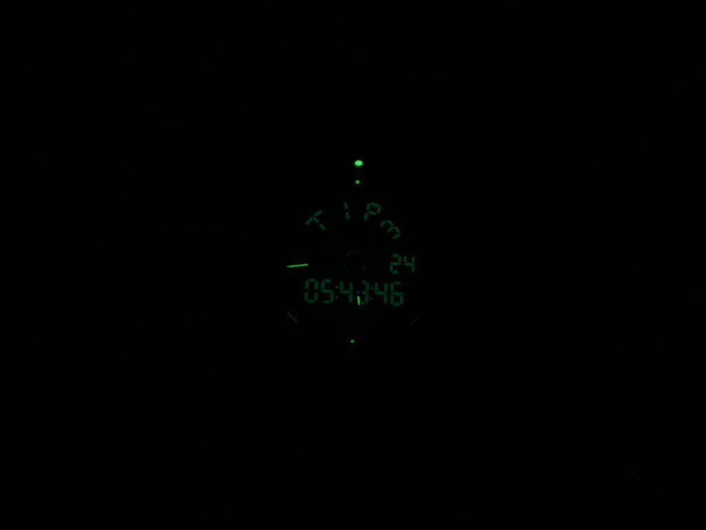 TAG Heuer Kirium F1 CL111A night luminosity & backlight