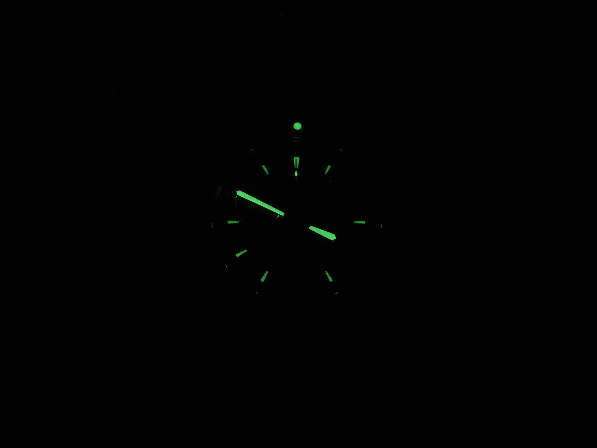 Tissot T-Sport PRS200 night time luminosity