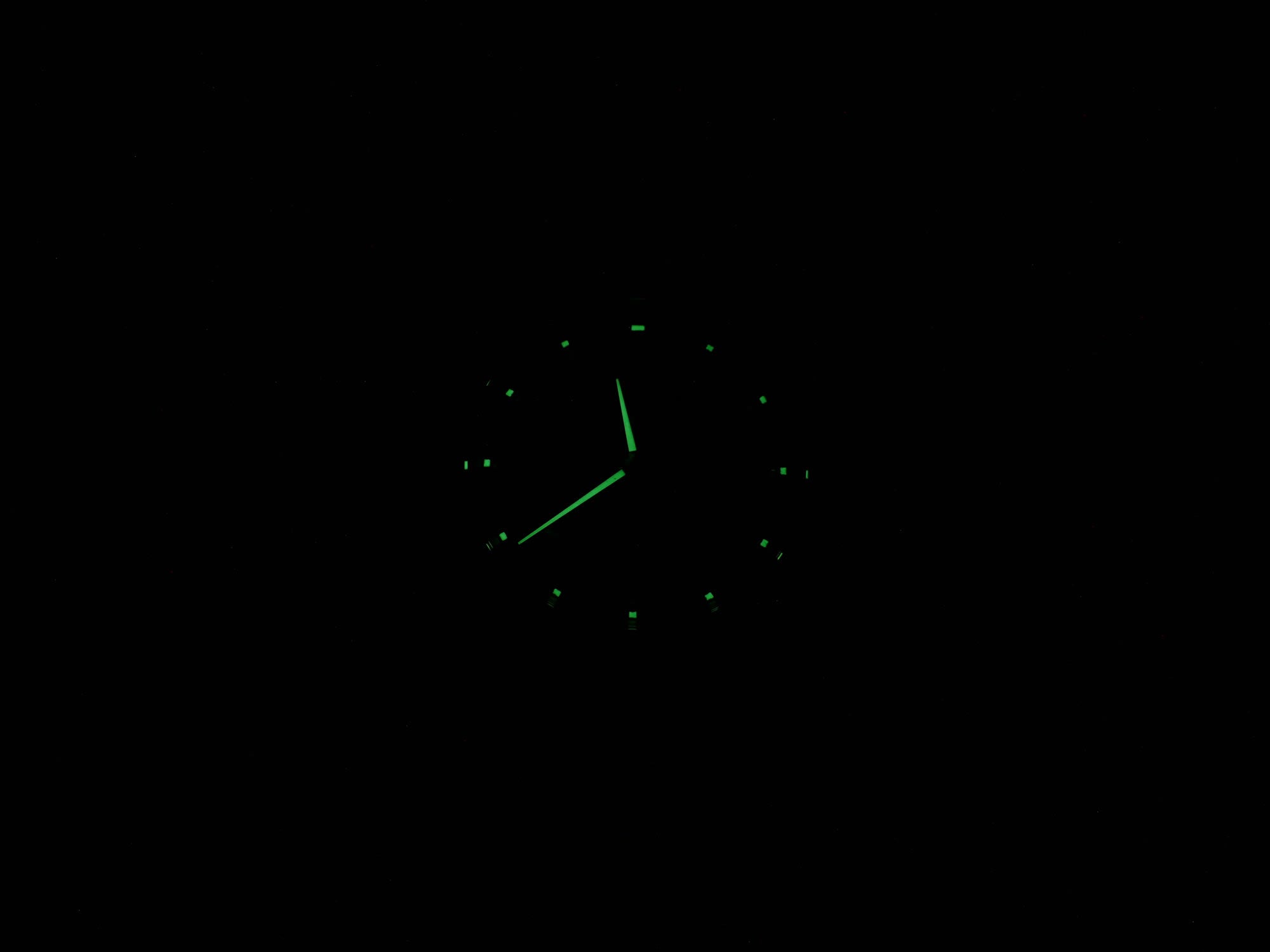 TAG Heuer Link Calibre S CAT7010 night time luminosity