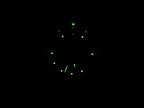 TAG Heuer Kirium Chronograph Black Dial CL1110-0 night time luminosity