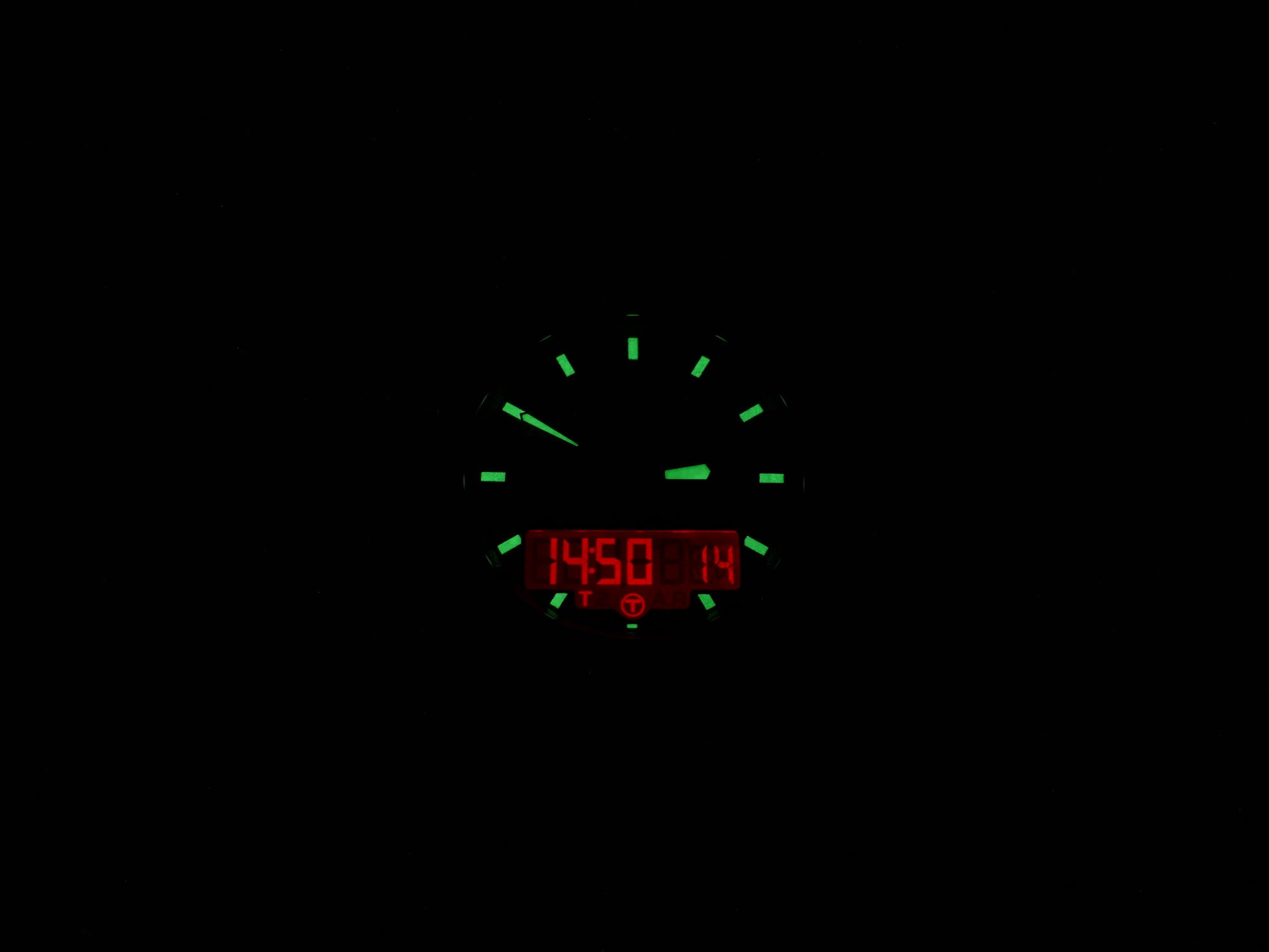 Tissot T-Touch II T047420A night time luminosity & backlight