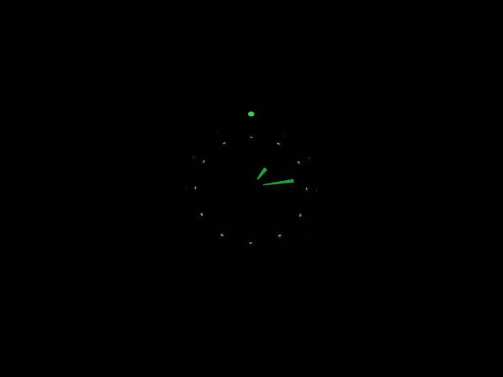 TAG Heuer Link CT5114 night time luminosity