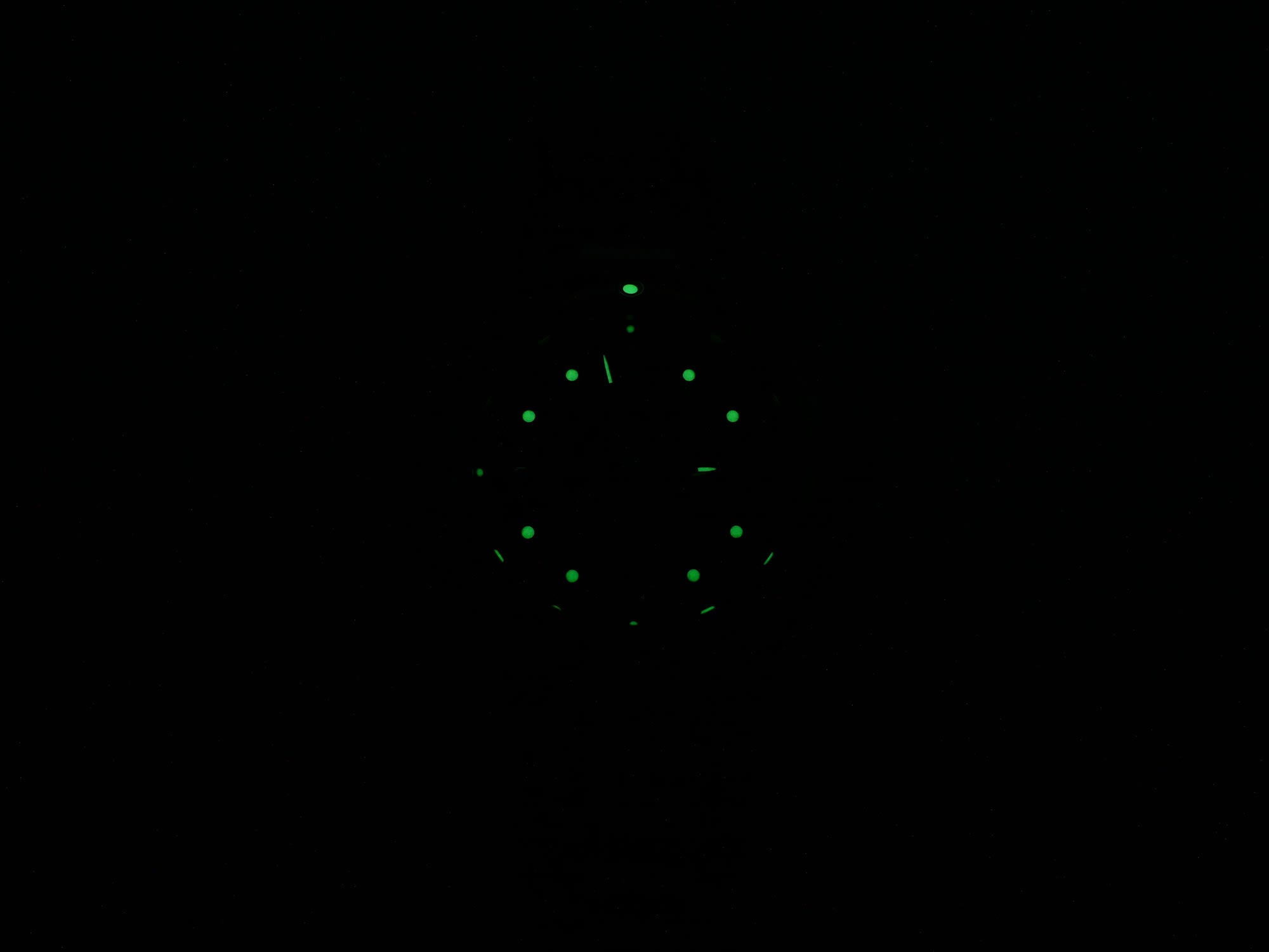 TAG Heuer Kirium WL1013 night time luminosity