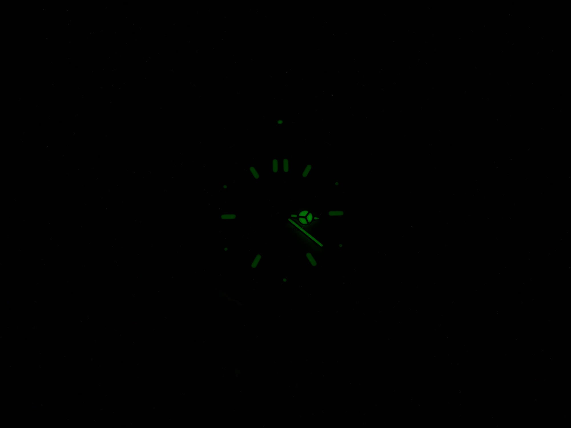 TAG Heuer SEL Lap Timer Chronograph S29.006M night time luminosity