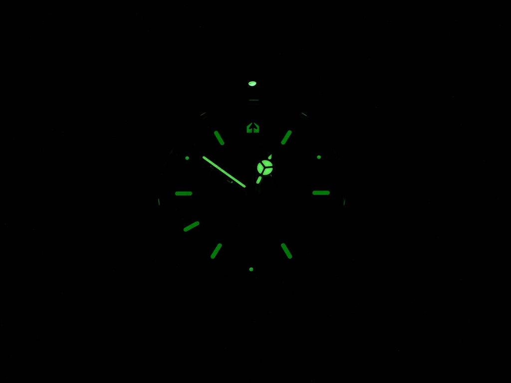 TAG Heuer 6000 Chronograph Grant Hill CH1115 night time luminosity
